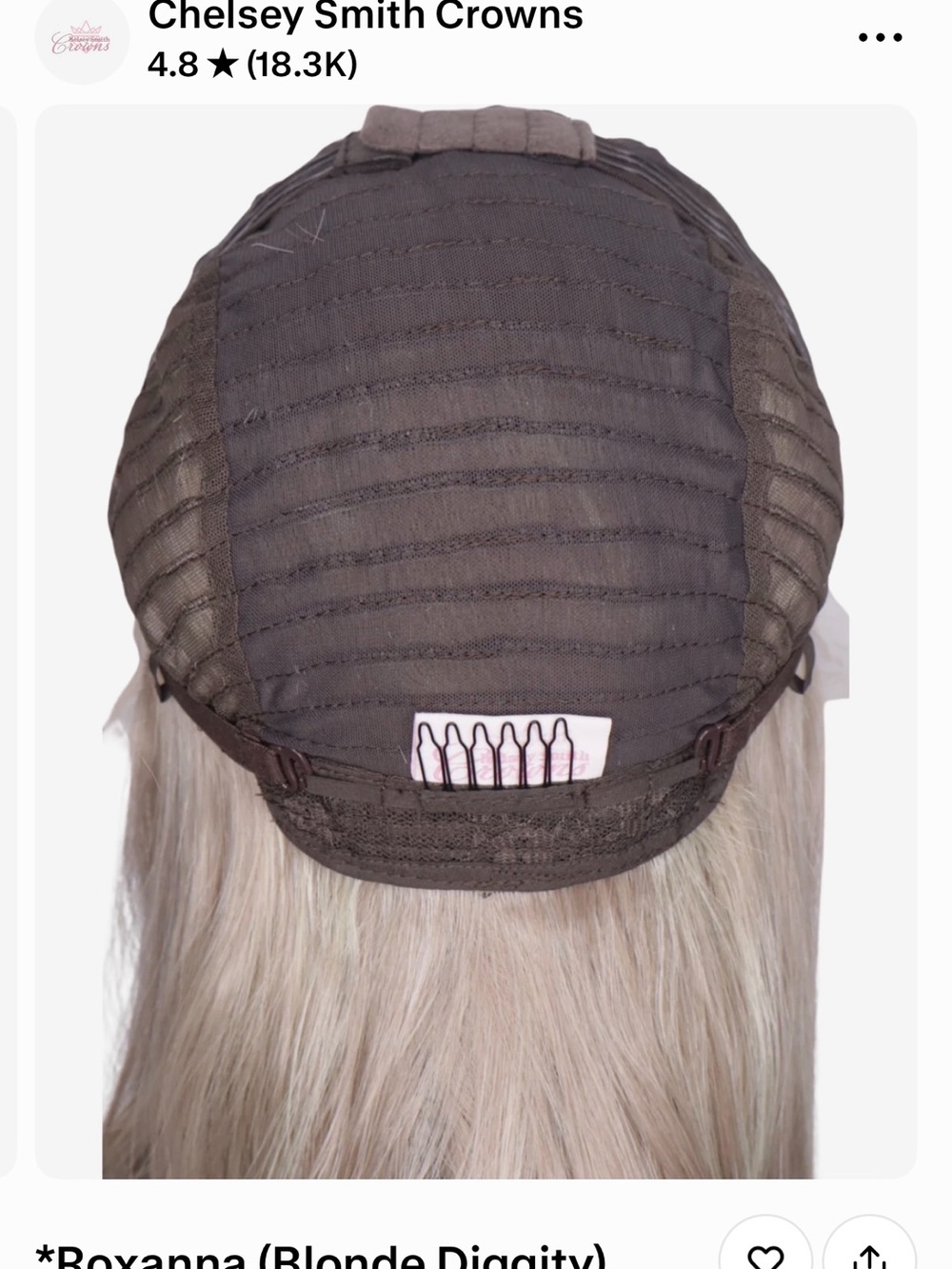Roxanna Wavy Women's Wig - Blonde Diggity.   Chelsey Smith Crowns ROXANNA - Picture 4 of 11